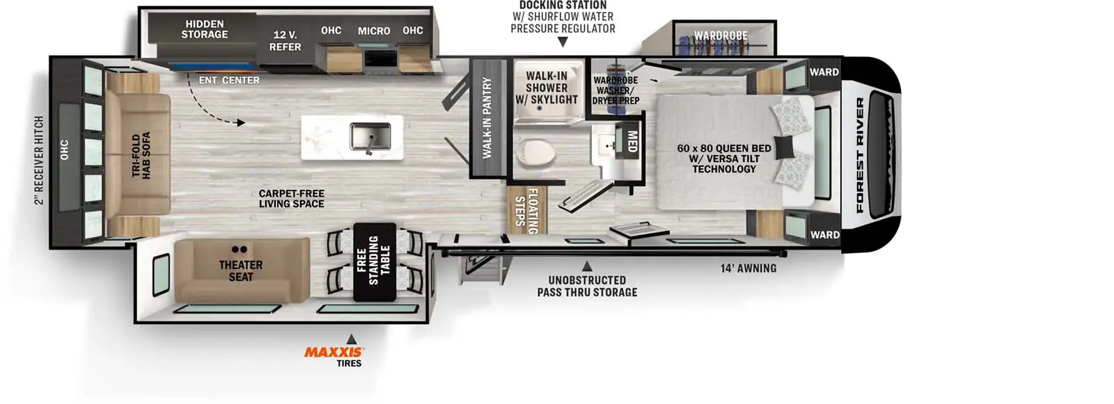 280RL Floorplan Image